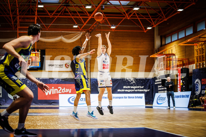 Basketball, win2day Basketball Superliga 2022/23, 4. Qualifikationsrunde, BBC Nord Dragonz, UBSC Graz, Valentin Pasterk (6)
