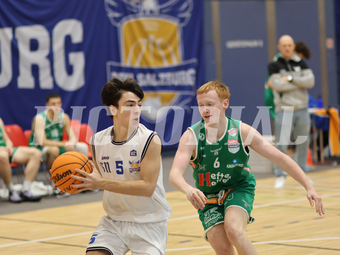 Basketball Zweite Liga 2023/24, Grunddurchgang 14.Runde BBU Salzburg vs. Future Team Steiermark


