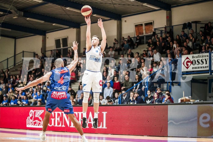 Basketball, ABL 2018/19, Grunddurchgang 7.Runde, Oberwart Gunners, Kapfenberg Bulls, Andrius Mikutis (5)