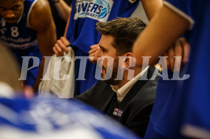 Basketball, Admiral Basketball Superliga 2019/20, Grunddurchgang 15.Runde, St. Pölten, Oberwart Gunners, Horst Leitner (Coach)