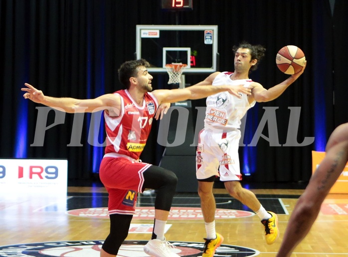 Basketball Superliga 2020/21,  Grunddurchgang 13.Runde, BC Vienna vs. Traiskirchen Lions