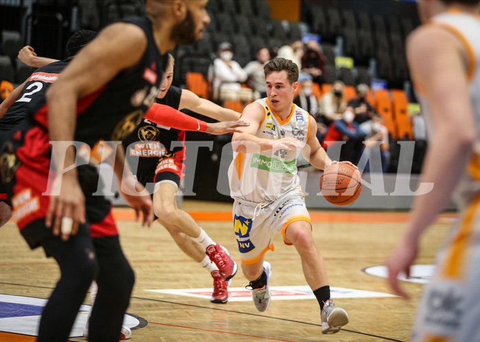 Basketball Superliga 2021/22, Grunddurchgang 12.Runde Klosterneuburg Dukes vs. BC Vienna