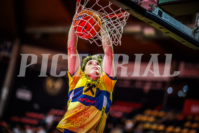 Basketball, Win2Day Superliga 2024/25, Grunddurchgang 2.Runde, BC Vienna, UBSC Graz, Lukas Simoner (12)