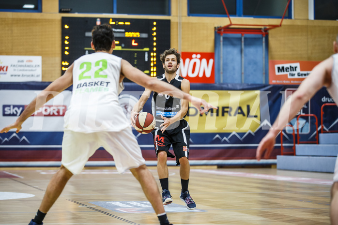 Basketball, Basketball Zweite Liga, Grunddurchgang 17.Runde, Basket Flames, Mattersburg Rocks, Jan NICOLI (6)