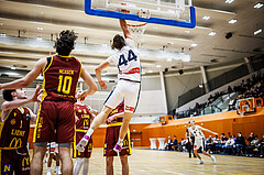 Basketball, Basketball Zweite Liga 2024/25, Grunddurchgang 20.Runde, Vienna Timberwolves, Traiskirchen Lions NexGen, Ivor Kuresevic (44)