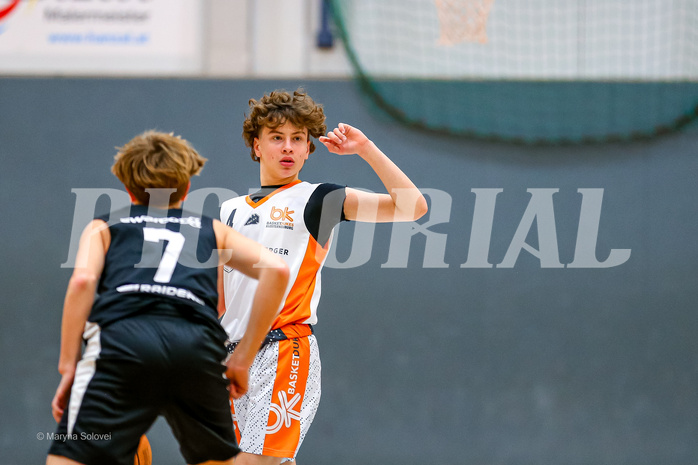 14.12.2024 Österreichischer Basketballverband 2024/25, SLMU16, Basket Dukes vs. Raiders Tirol BLACK
