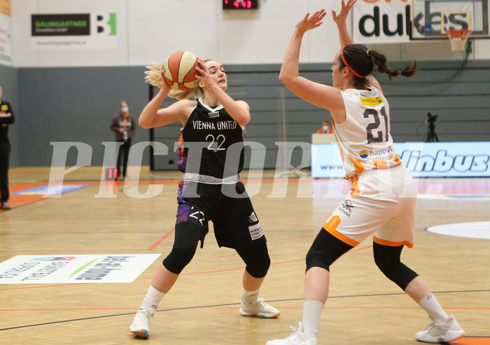 Basketball Damen Superliga 20120/21, Grunddurchgang 9.Runde BK Duchess vs. Vienna United Post SV


