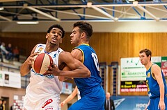 Basketball, ABL 2017/18, Grunddurchgang 2.Runde, Oberwart Gunners, UBSC Graz, Gregg Denzel (9)