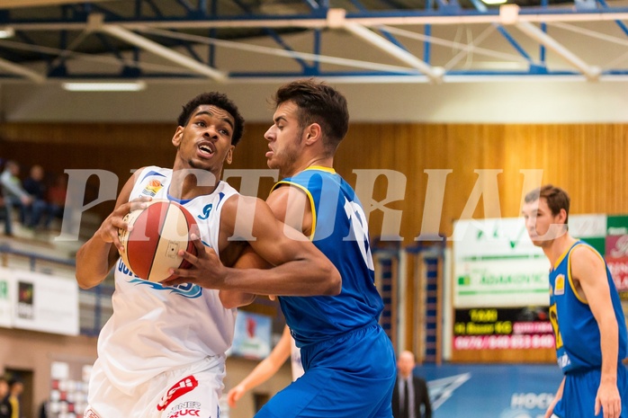 Basketball, ABL 2017/18, Grunddurchgang 2.Runde, Oberwart Gunners, UBSC Graz, Gregg Denzel (9)