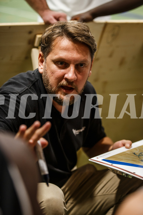 Basketball, Basketball Austria Cup, 1.Runde, BBC Nord Dragonz, Swarco Raiders, Amir Medinov (Head Coach)