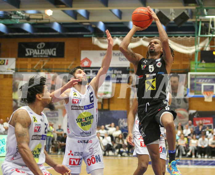 Basketball Superliga 2022/23, Playoff, Semifinale Spiel 3 Gmunden Swans vs. Flyers Wels


