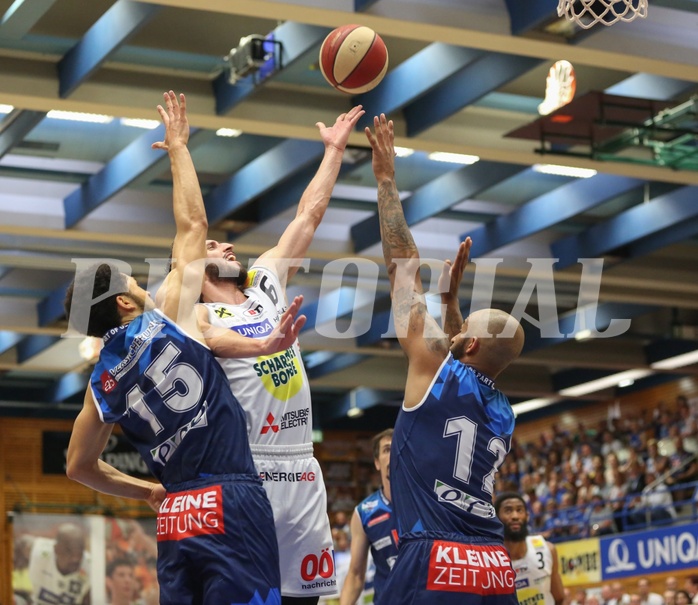 Basketball ABL 2017/18, Playoff Finale Spiel 6 Gmunden Swans vs. Kapfenberg Bulls