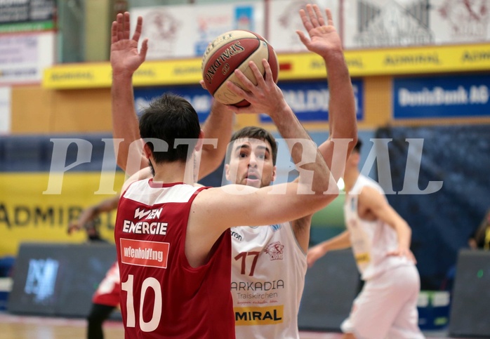 Basketball Superliga 2020/21,  Grunddurchgang 4.Runde, Traiskirchen Lions vs. BC Vienna