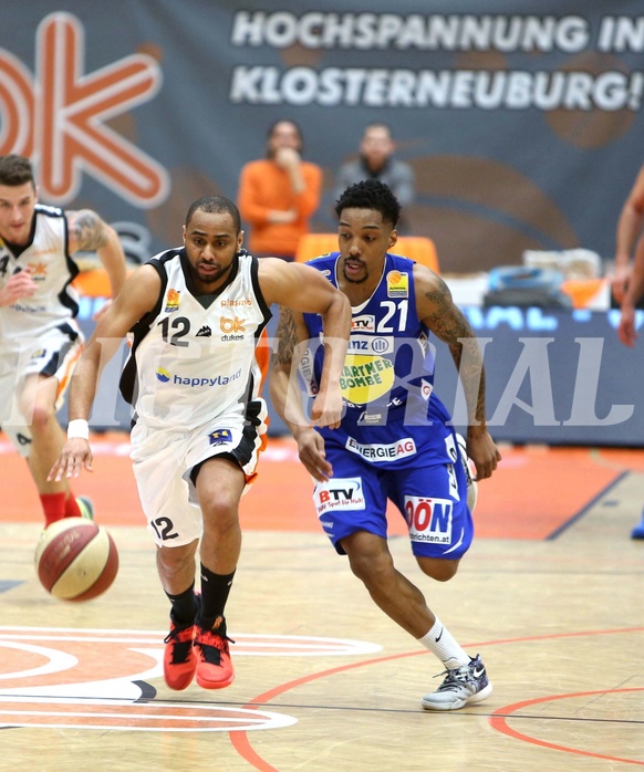 Basketball ABL 2015/16 Grunddurchgang 25.Runde BK Dukes Klosterneuburg vs. Gmunden Swans


