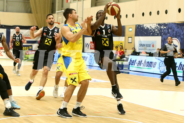 Basketball Superliga 20120/21, Grunddurchgang 7.Runde SKN St.Pölten vs. Flyers Wels