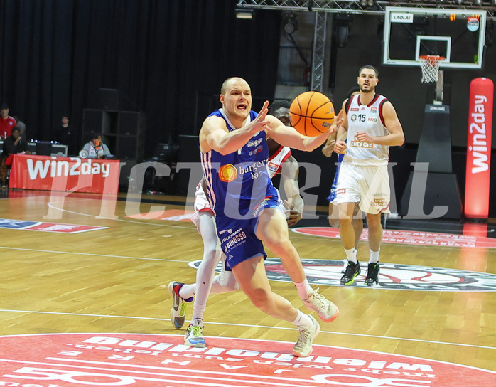 Basketball Superliga 2024/25, Gruunddurchgang 18.Runde BC Vienna vs. Oberwart Gunners


