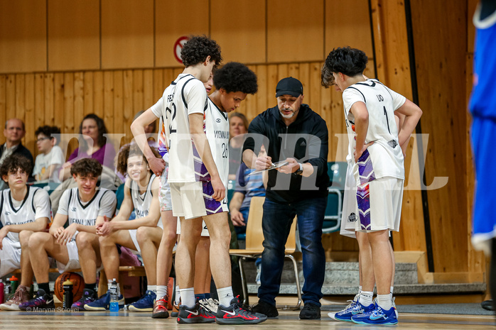 06.04.2025 Österreichischer Basketballverband 2024/25, SLMU16, Post SV Wien vs. BBU Salzburg