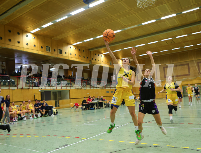 Basketball Damen Superliga 2023/24, Grunddurchgang 3.Runde Vienna United vs. SKN St.Pölten


