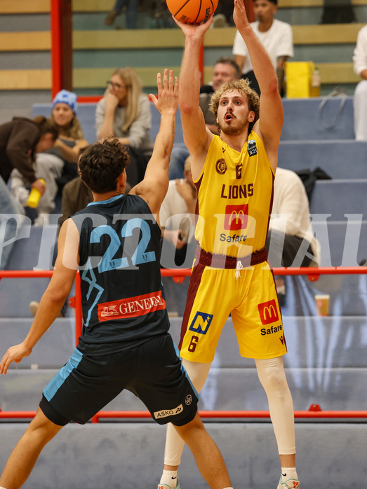 Basketball Zweite Liga 2024/25, Grunddurchgang 1.Runde Traiskirchen Lions NextGen vs. Vienna Timberwolves


