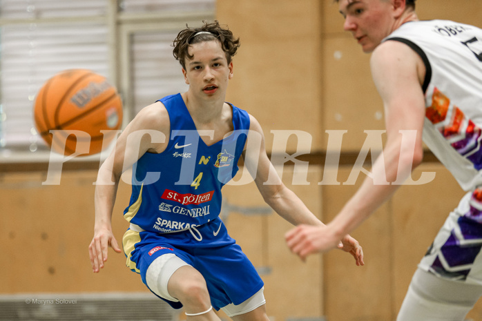 27.04.2025 Österreichischer Basketballverband 2024/25, SLMU16, VF Vienna United vs. SKN St. Pölten