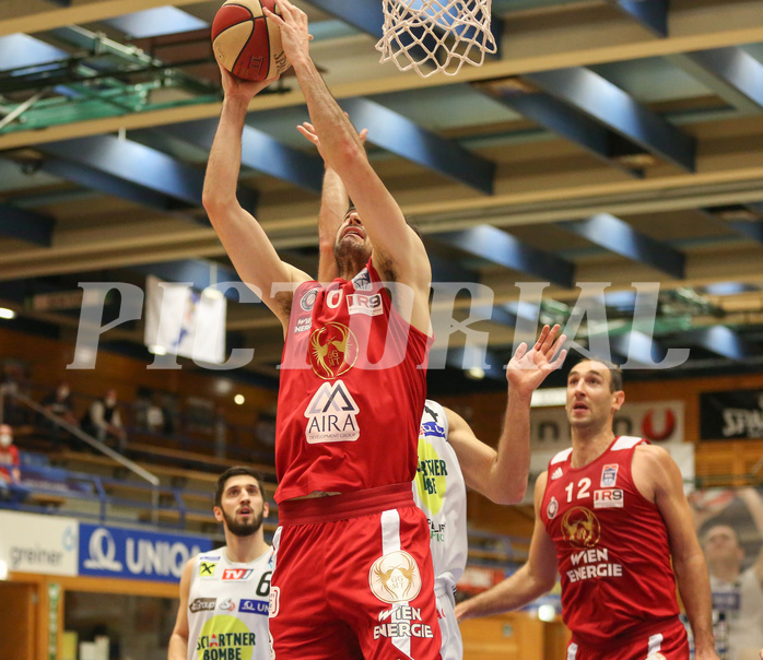 Basketball Superliga 2020/21, Grunddurchgang 18.Runde Gmunden Swans vs. BC Vienna