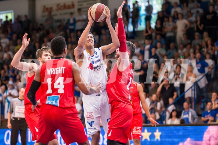 Basketball ABL 2015/16 F1 Oberwart GUNNERS vs. WBC Wels