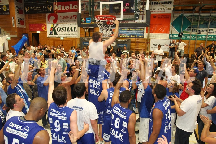26.05.2011 Basketball ABL 2010/11 Finale Spiel 5 Gmunden Swans vs. Oberwart Gunners


