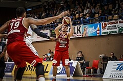 Basketball, ABL 2018/19, Playoff VF Spiel 2, Oberwart Gunners, BC Vienna, Luca Gvozden (10)