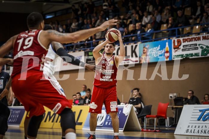 Basketball, ABL 2018/19, Playoff VF Spiel 2, Oberwart Gunners, BC Vienna, Luca Gvozden (10)