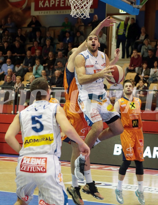 Basketball ABL 2016/17 Grunddurchgang 4.Runde Kapfenberg Bulls vs Fürstenfeld Panthers