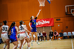 Basketball, Win2Day Basketball Damen Superliga 2024/25, Grunddurchgang 10.Runde, Vienna Timberwolves, UBSC DBBC Graz, Christina Köppel (28)