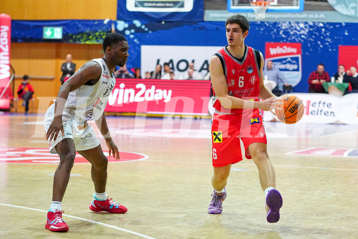 Win2day Basketball Superliga 2023/24, Grunddurchgang, 9. Runde, Kapfenberg vs. Traiskirchen


