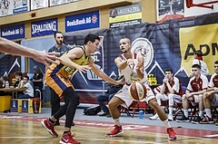 Basketball, Admiral Basketball Superliga 2019/20, Grunddurchgang 3.Runde, Traiskirchen Lions, UBSC Graz, Oscar Schmit (17)