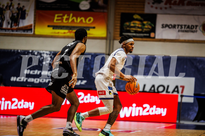 Basketball, win2day Basketball Superliga 2024/25, Grunddurchgang Runde 15, BBC Nord Dragonz, Kapfenberg Bulls, Rayshawn Mart (3)