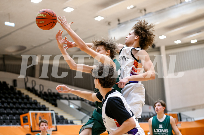 08.03.2025 Österreichischer Basketballverband 2024/25, SLMU16, Post SV Wien vs Dornbirn Lions