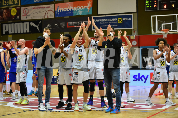 Basketball Superliga 2021/22, Grunddurchgang. 6.Runde Flyers Wels vs. D.C. Timberwolves