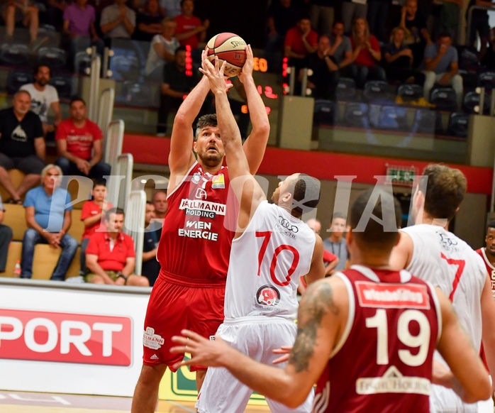 Basketball ABL 2017/18 PlayOff VF1 Flyers Wels vs BC Vienna