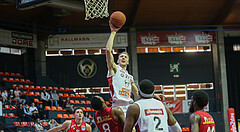 Basketball Superliga 2021/22,Viertelfinale Spiel 3 BC Vienna vs. Traiskirchen Lions