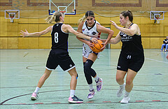 Basketball Damen Superliga 2023/24, Grunddurchgang 10.Runde Vienna United vs. Basket Flames


