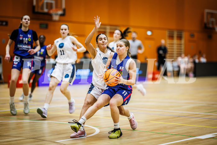 Basketball, SLWU19 Basketball Damen Superliga 2024/25, Vienna Timberwolves, DBB LZ OÖ, 