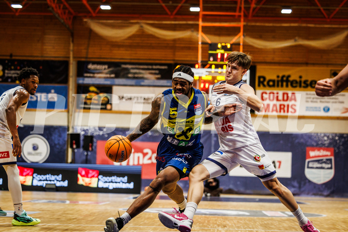 Basketball, win2day Basketball Superliga 2024/25, Grunddurchgang Runde 13, BBC Nord Dragonz, UBSC Graz, Gregory Johnson (5)