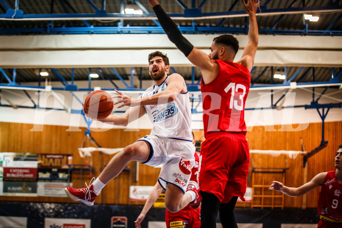 Basketball, Basketball Austria Cup 2021/22, Achtelfinale, Oberwart Gunners, Traiskirchen Lions, 