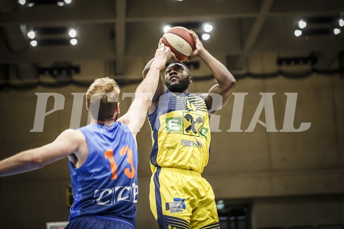 Basketball, ABL 2018/19, Grunddurchgang 17.Runde, UBSC Graz, Kapfenberg Bulls, C.J. Turman (4)