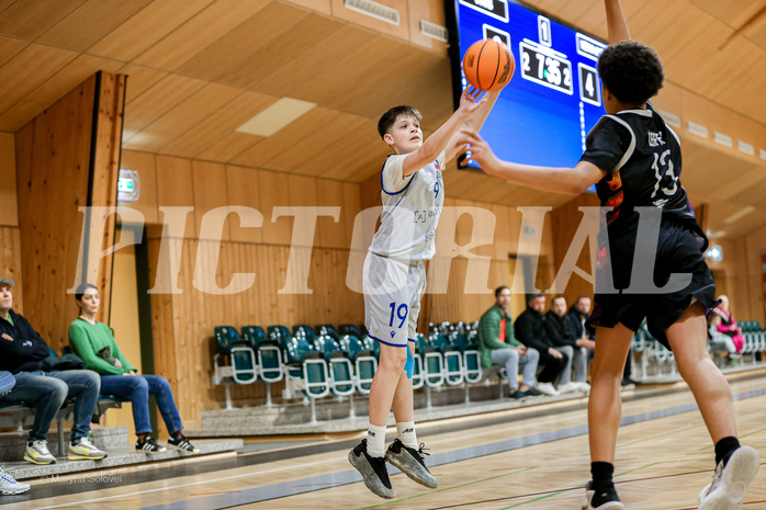 09.03.2025 Österreichischer Basketballverband 2024/25, SLMU14, STARS Basketball vs Vienna United