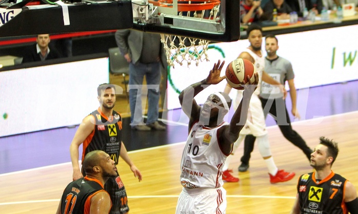Basketball ABL 2015/16 Grunddurchgang 23.Runde BC Vienna vs. Fürstenfeld Panthers


