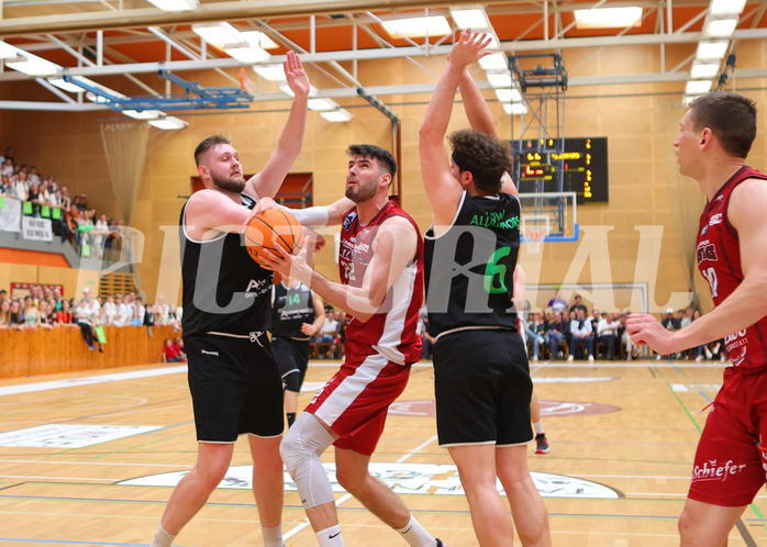 Basketball Zweite Liga 2023/24, Playoff, Finale Spiel 3 Mistelbach Mustangs vs. Union Deutsch Wagram


