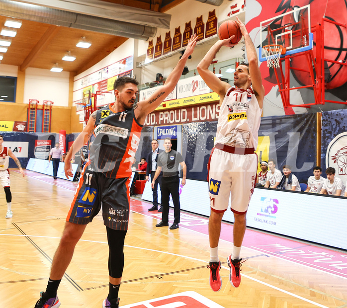 Basketball Superliaga 2022/23, Grunddurchgang 16.Runde Traiskirchen Lions vs. Klosterneuburg Dukes


