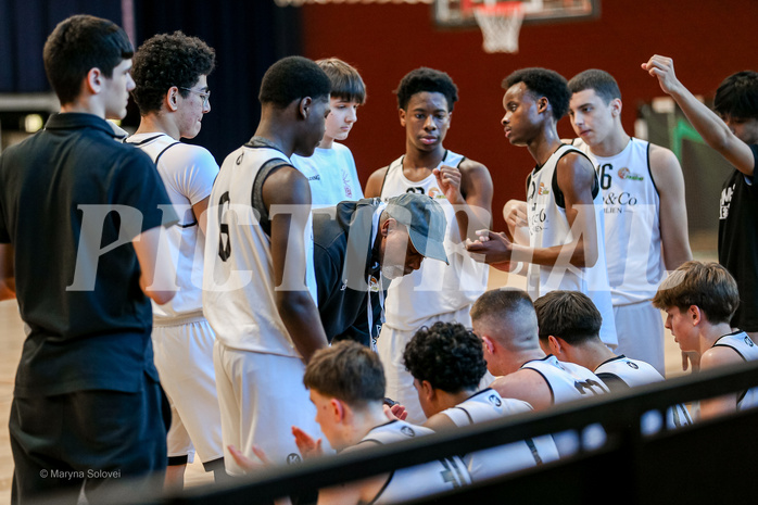 02.03.2025 Österreichischer Basketballverband 2024/25, SLMU16 Basket Flames WAT vs. FCN Baskets Wels