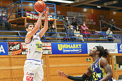 Basketball Superliga 2021/22, Grunddurchgang 7.Runde Gmunden Swans vs. UBSC Graz