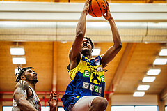 Basketball, win2day Basketball Superliga 2023/24, 10.Plazierungsrunde, Traiskirchen Lions, UBSC Graz, Jalen Shaw (6)